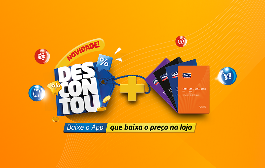 Descontou ainda mais com Cartão Tenda
